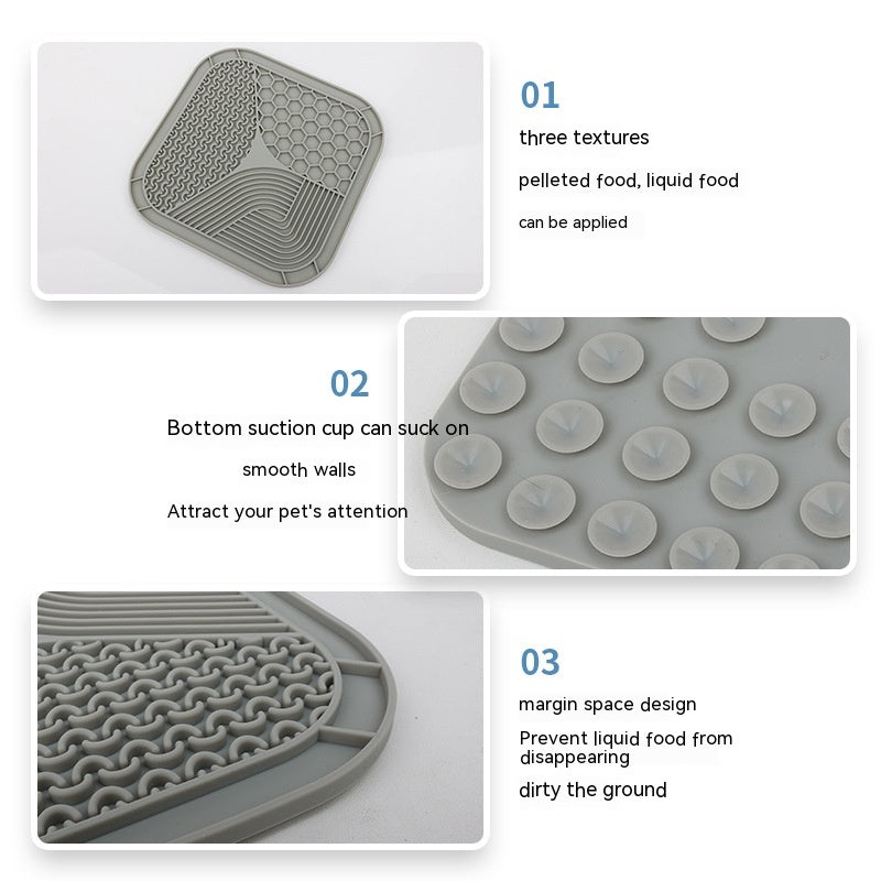 Anti-choke Slow Feeding Bowl Dog Licking Pad Pet Supplies