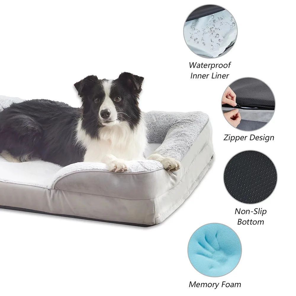 Pet Dog Cat Bed Mats Cat Accessories Soft Round Bed Sofa Blankets Dog Kennel Cat Nest Puppy Cat Supplies